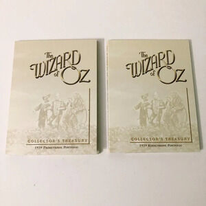 2005 The Wizard Of Oz Collectors Treasury Promotional and Kodachrome  Portfolios